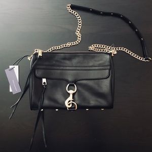 Rebecca Minkoff Black MAC Full Size Bag